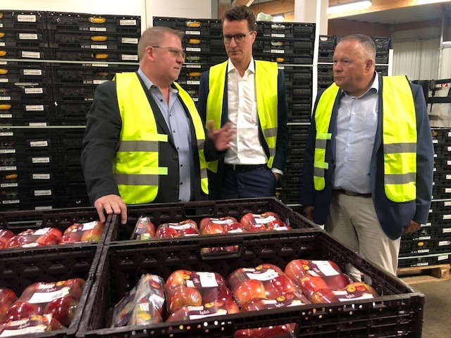 Wirtschaftstour Josef Hovenjürgen bei Brocker Logistik