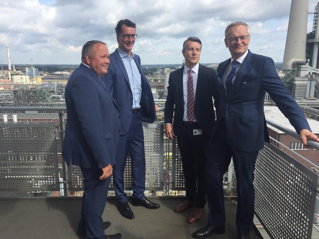 Wirtschaftstour Josef Hovenjürgen im Chemiepark Marl